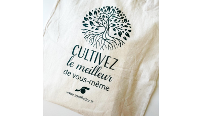 Tote bag 100% coton bio - Nouveau 2021