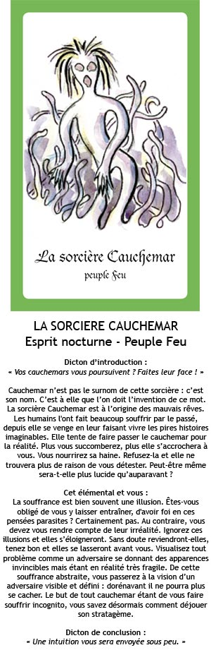 Cartes Esprits de la Nature