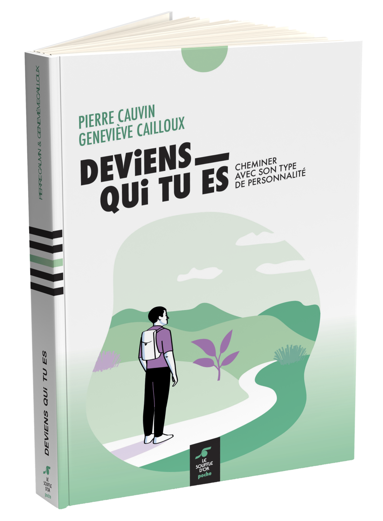 Deviens qui tu es – poche  par Pierre CAUVIN, Geneviève CAILLOUX