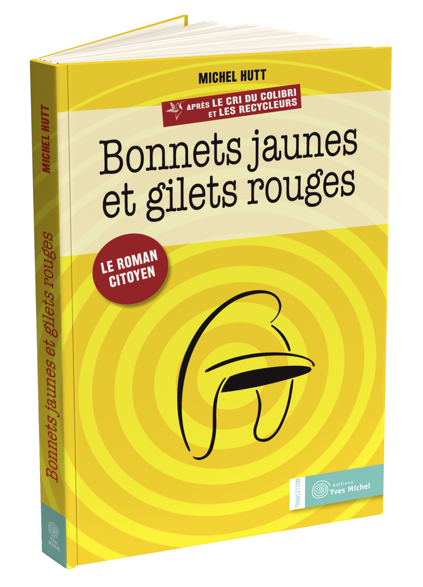 Bonnets jaunes et gilets rouges  par Michel HUTT