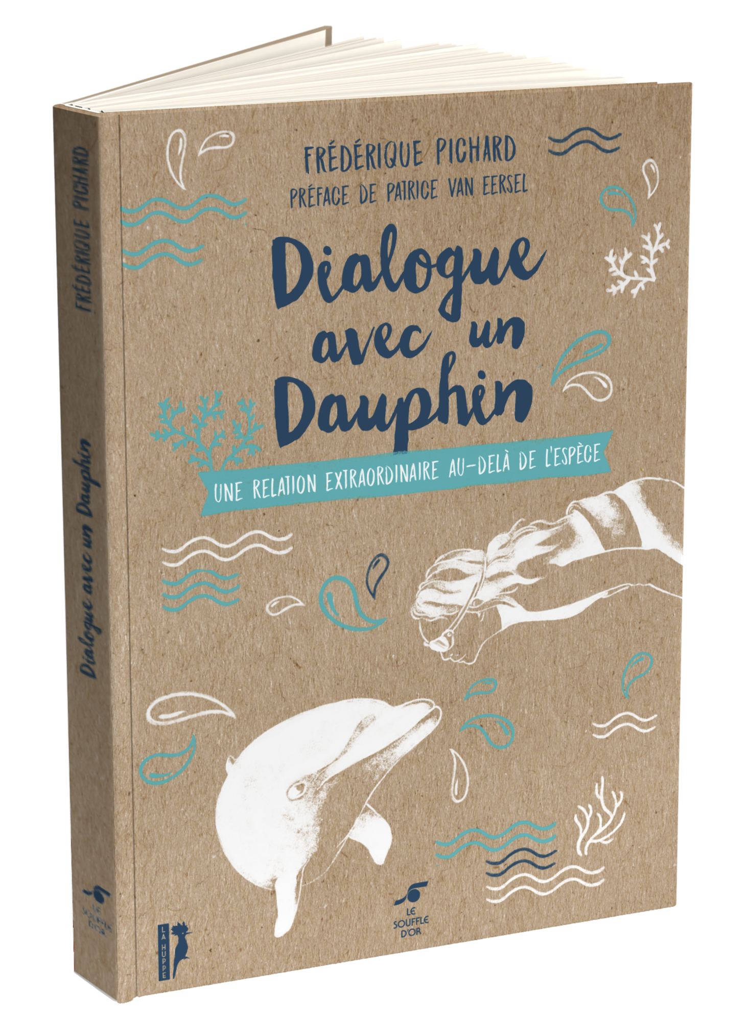 Dialogue avec un dauphin  par Frédérique Pichard